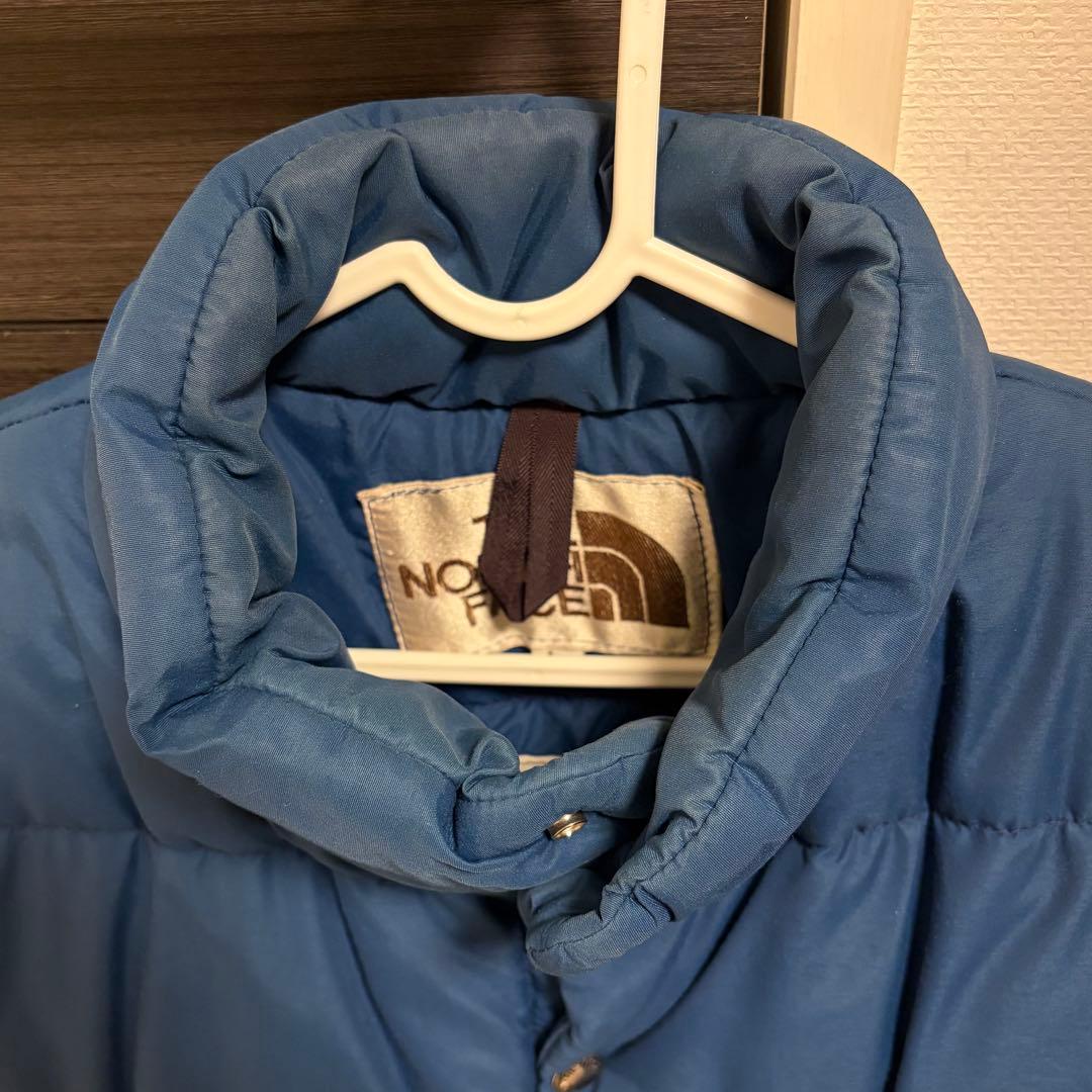North Face 70s ダウンベスト ノースフェイス 茶タグ ビンテージ