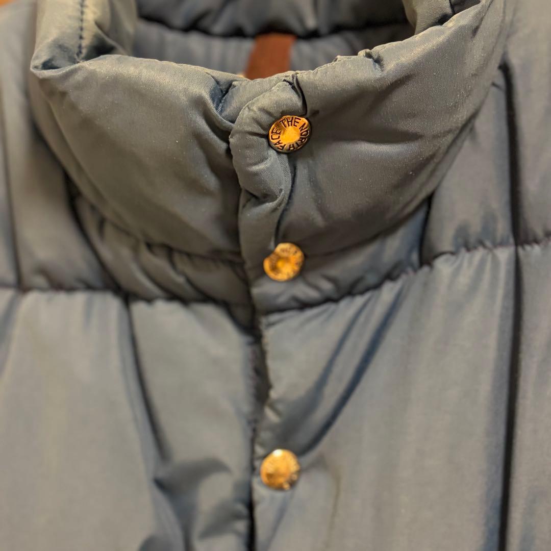 North Face 70s ダウンベスト ノースフェイス 茶タグ ビンテージ