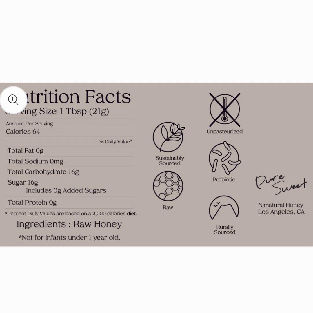 ＊Nanatural Lavender Honey＊　　　賞味消費期限なし