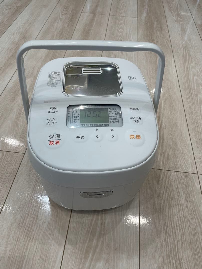 アイリスオーヤマ RC-IK50-W (1L) IH大容量炊飯器 2020年