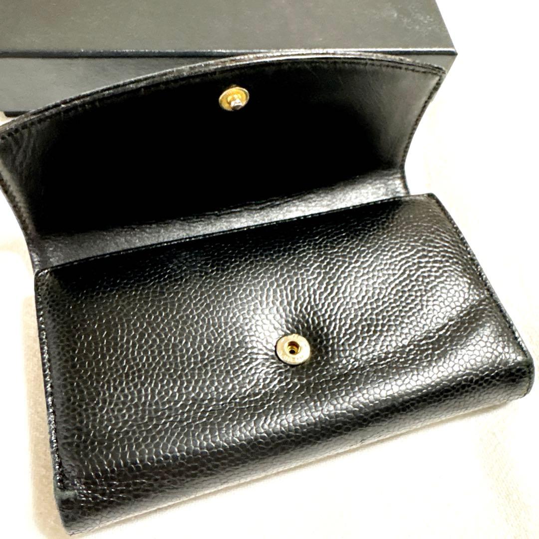 t*i様 た*ち様 CHANEL シャネル キャビアスキン レザー 長財布 二つ