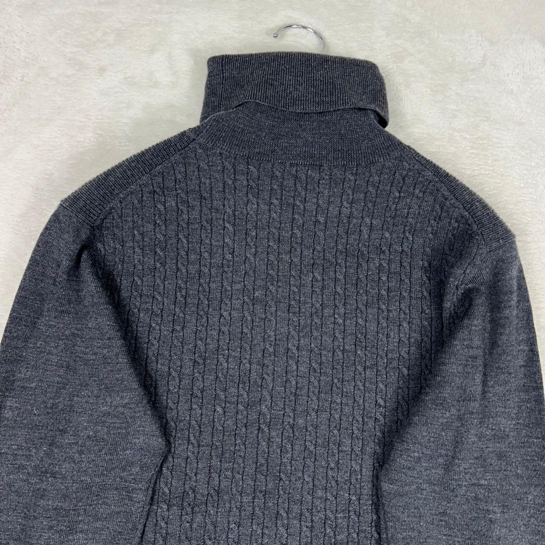 2023AW☆1piu1uguale3 turtle neck black IV