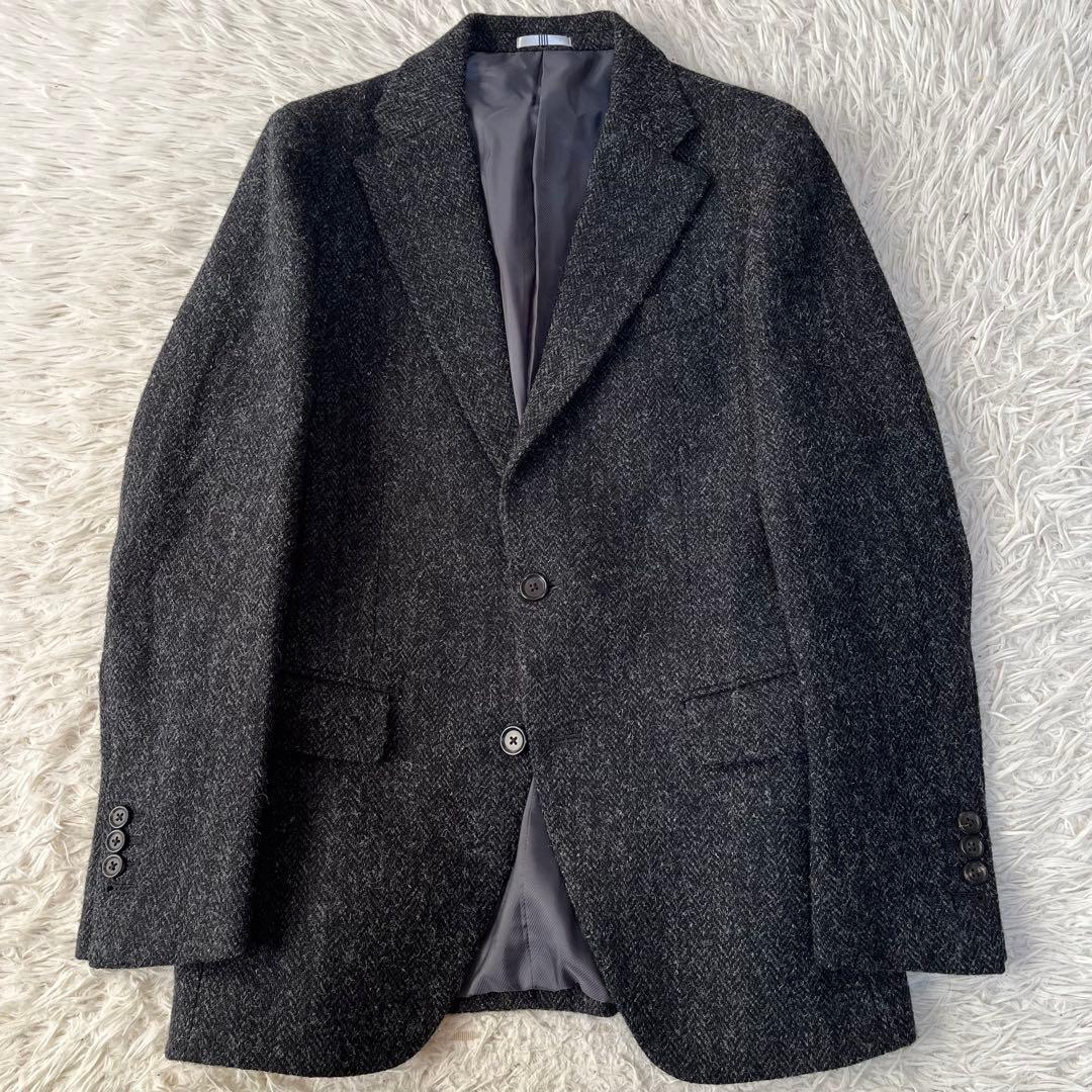【美品】スーツセレクト　ハリスツイード　セットアップ　スーツ