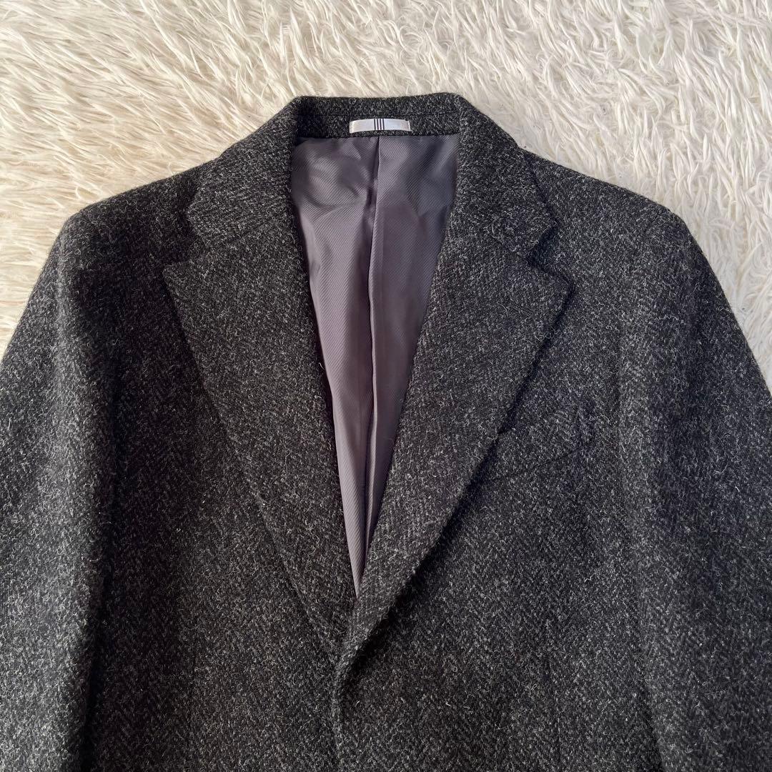 【美品】スーツセレクト　ハリスツイード　セットアップ　スーツ