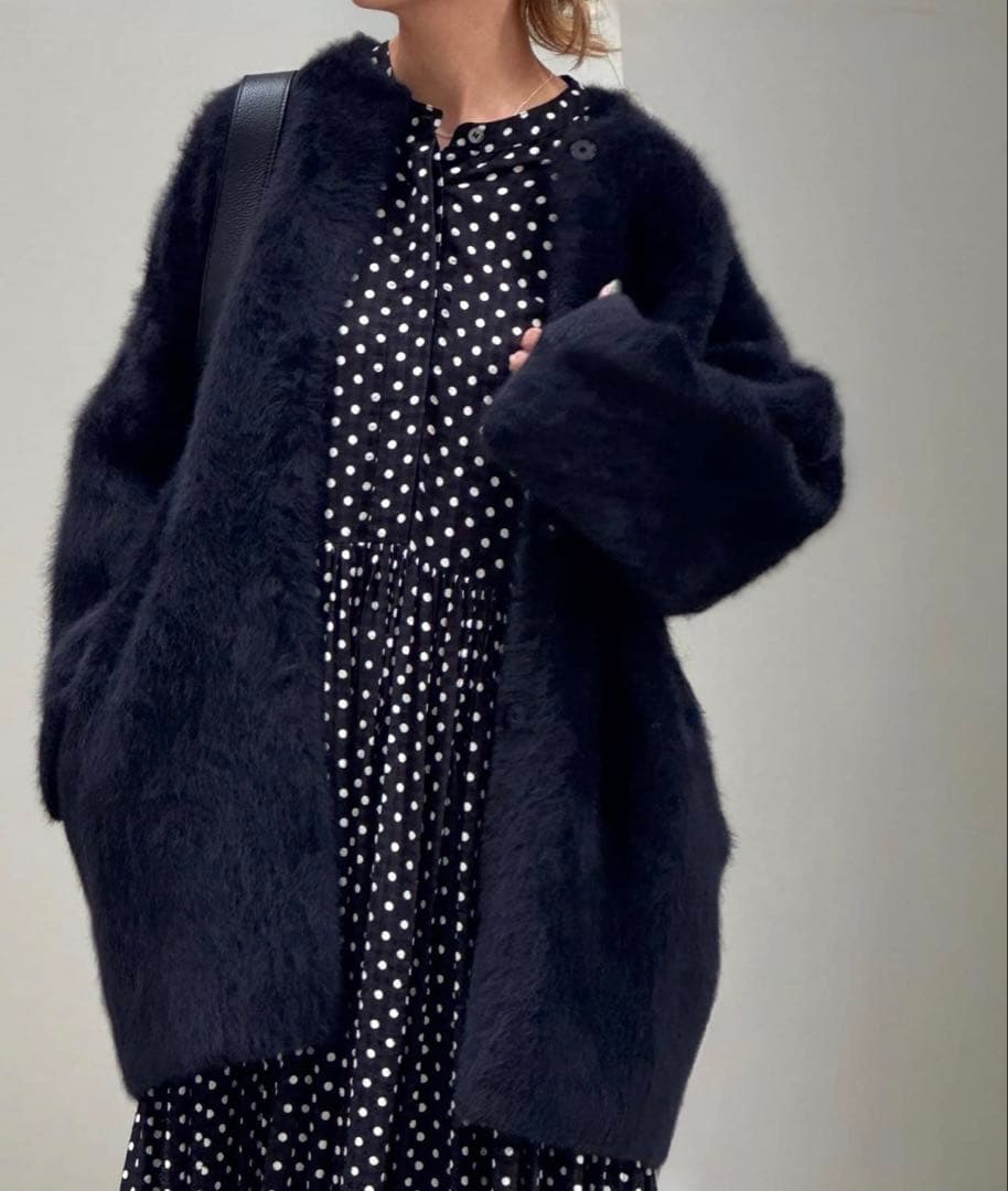 BEARDSLEY ファーニットコート　タグ付き新品