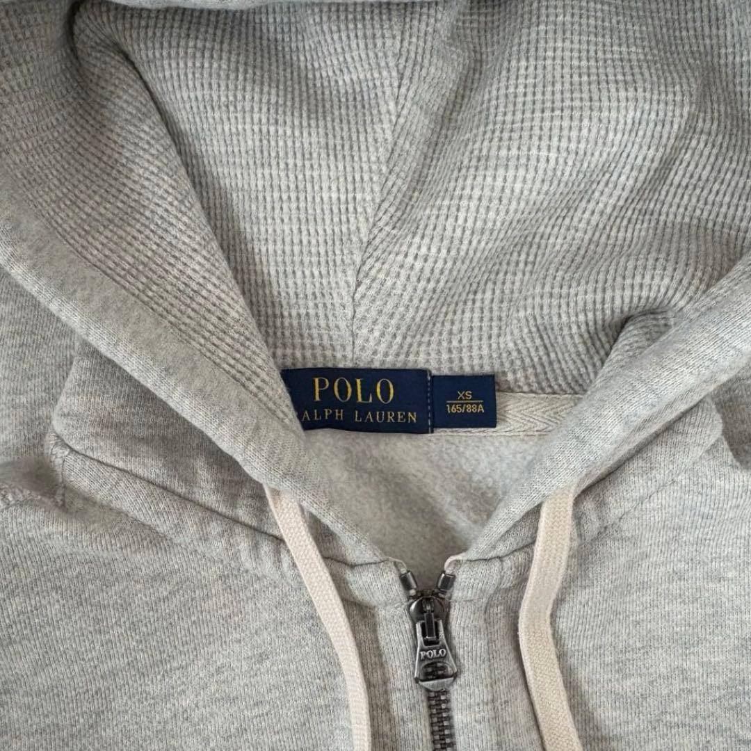 ポロラルフローレン フルジップ スウェット フード パーカー 裏起毛 ポニー刺繍