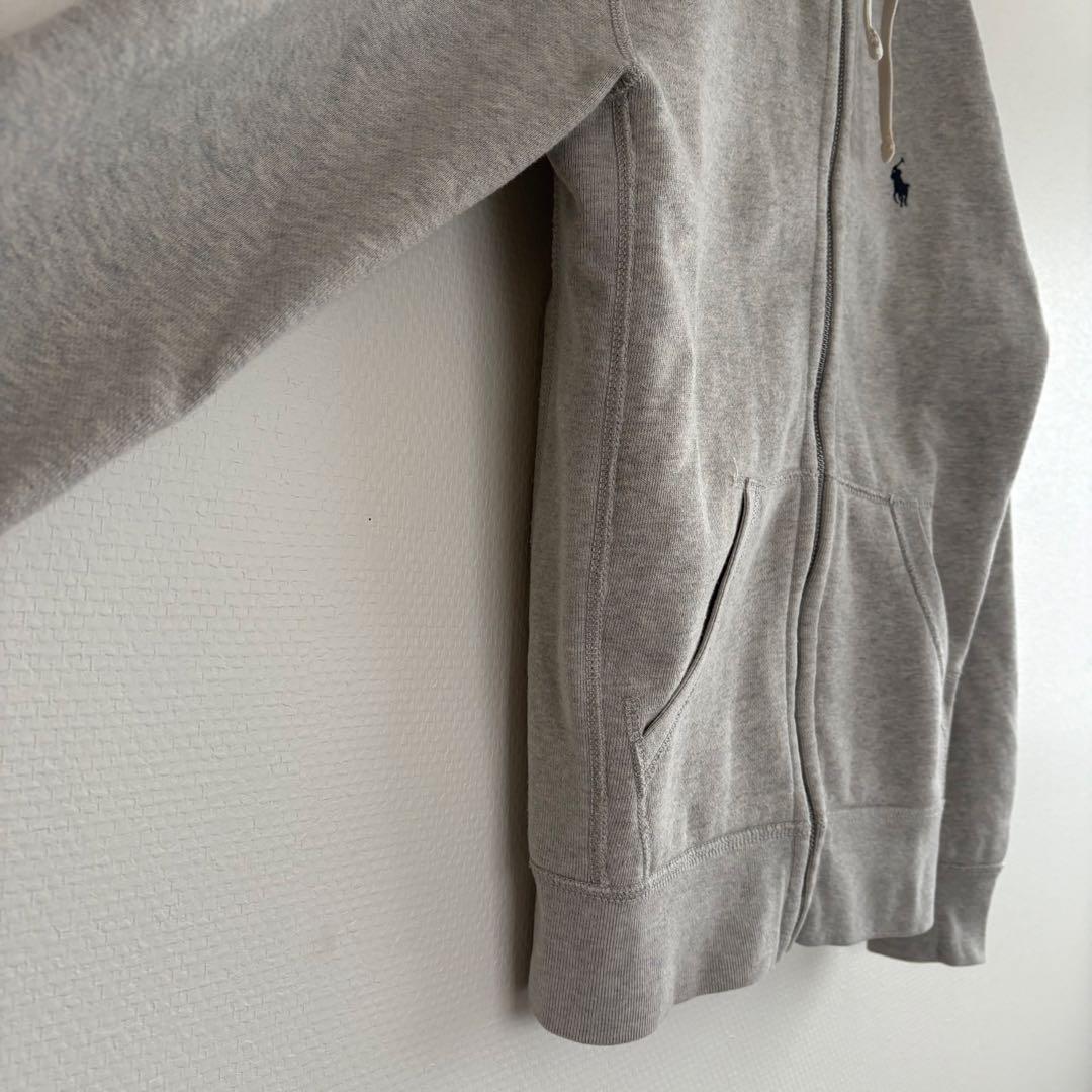 ポロラルフローレン フルジップ スウェット フード パーカー 裏起毛 ポニー刺繍