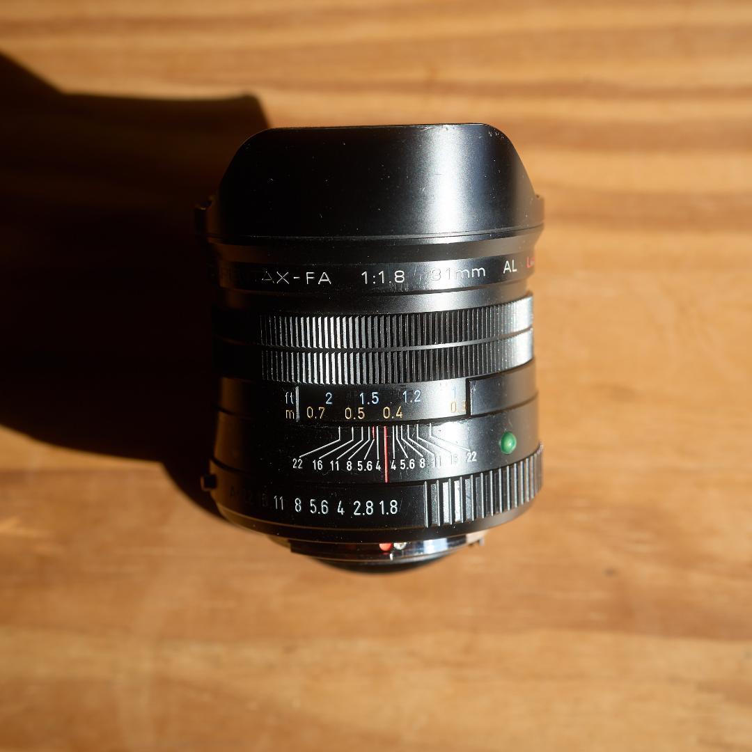 レンズ(単焦点) Pentax FA 31mm F1.8AL Limited (Black)