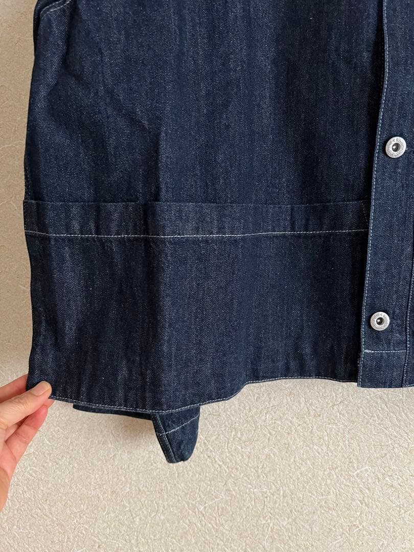 “ソラモナポッシェ”9OZデニムプリズナージャケットアウター・ONE WASH