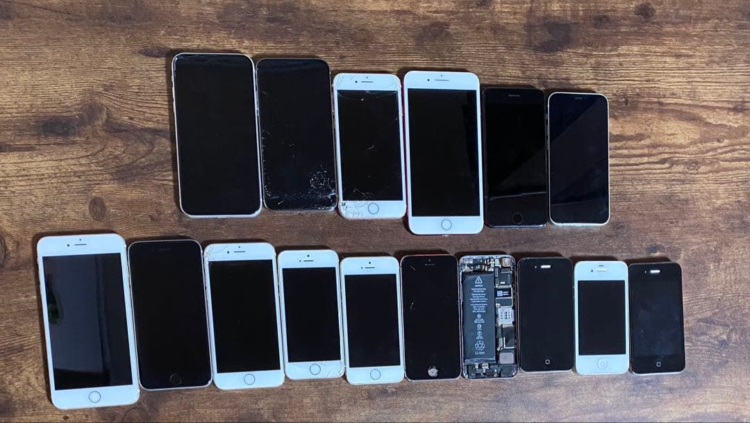 iPhone アイフォーン　スマートフォン　まとめて16台　部品取り　ジャンク品
