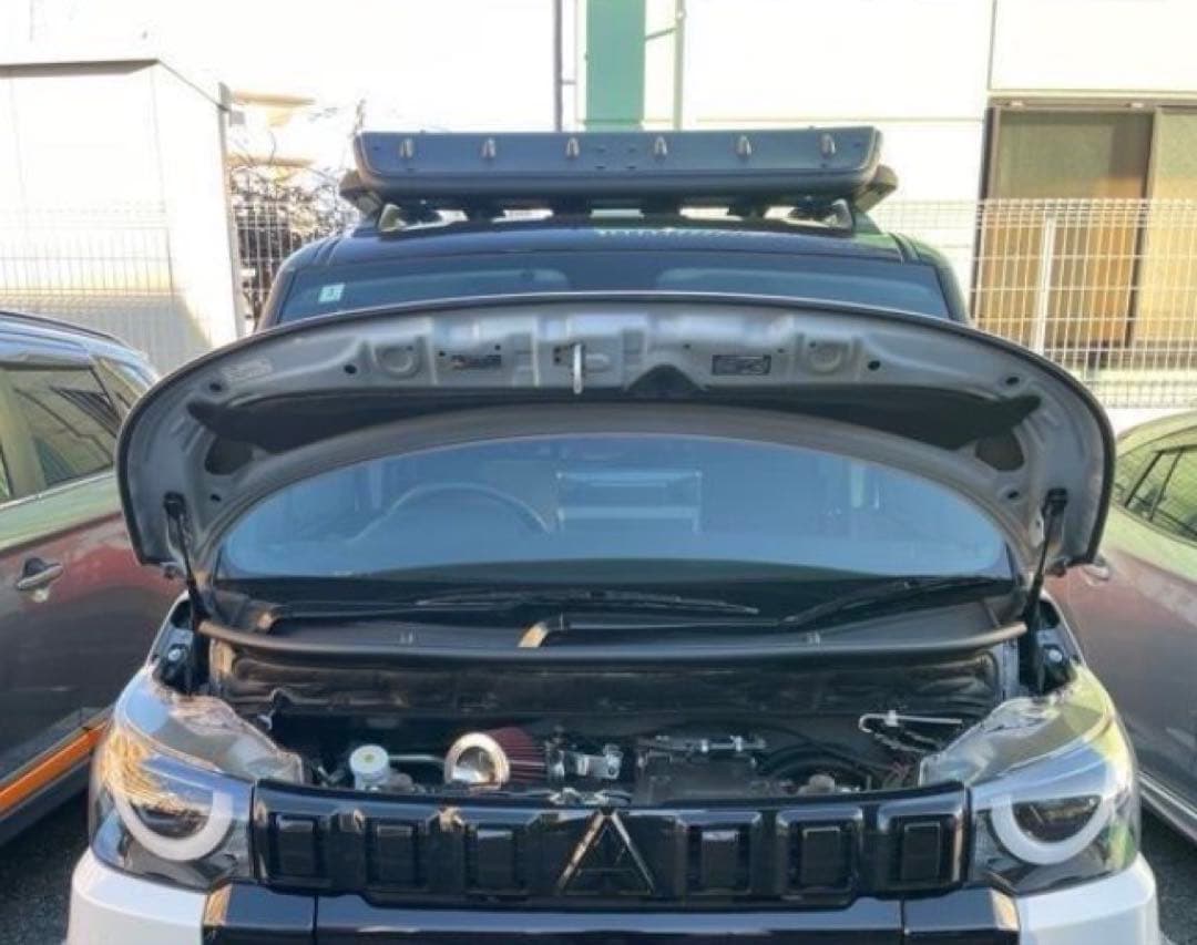 値下げDELICA MINI専用MAROYAボンネットダンパー