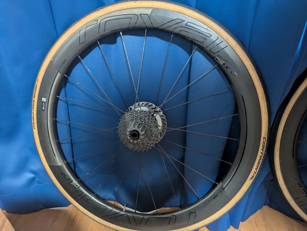 ゆーけん　Roval CLX 50 完組ホイール 700C