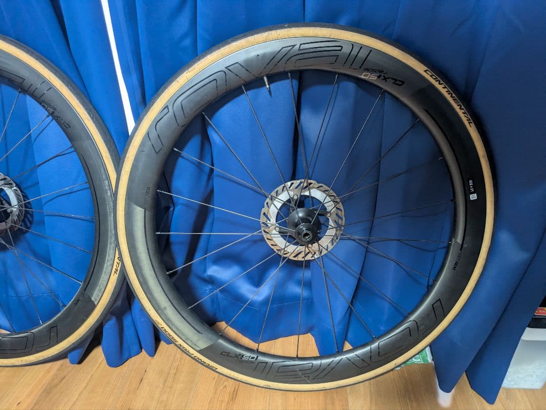 ゆーけん　Roval CLX 50 完組ホイール 700C