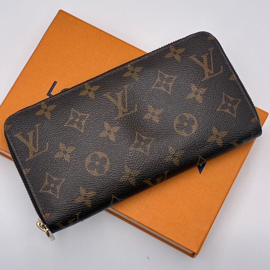 ルイヴィトン　ジッピーウォレット　モノグラム　長財布　ラウンドファスナー