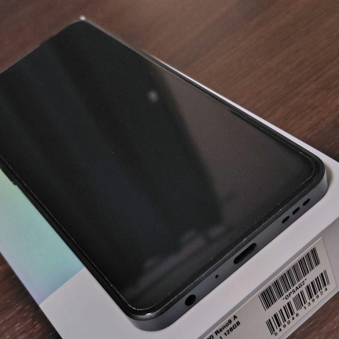 OPPO Reno9A ナイトブラック