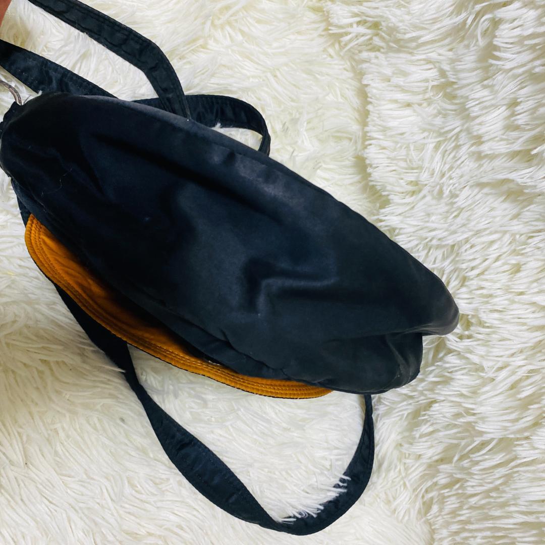 PORTER ポーター タンカー ハーフムーンショルダーバッグ ブラック