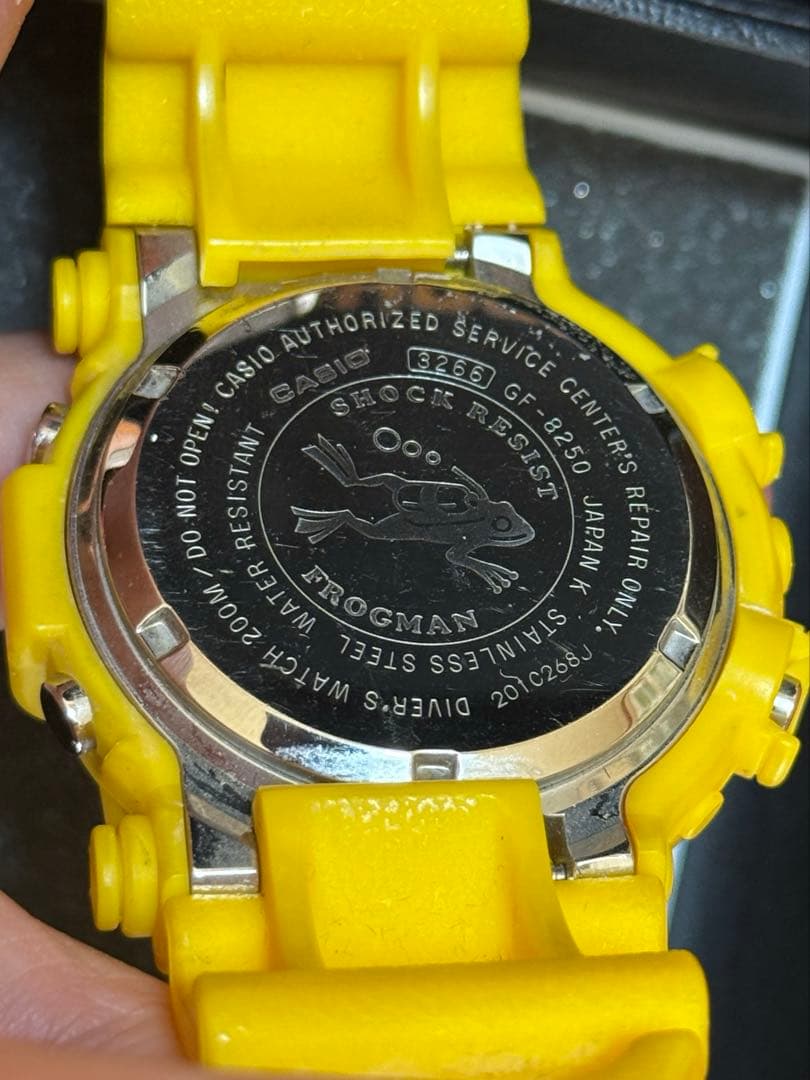 G-SHOCK フロッグマン　イエロー