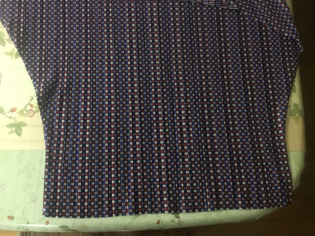 最終価格です❗️プリーツプリーズ　紫系チュニック