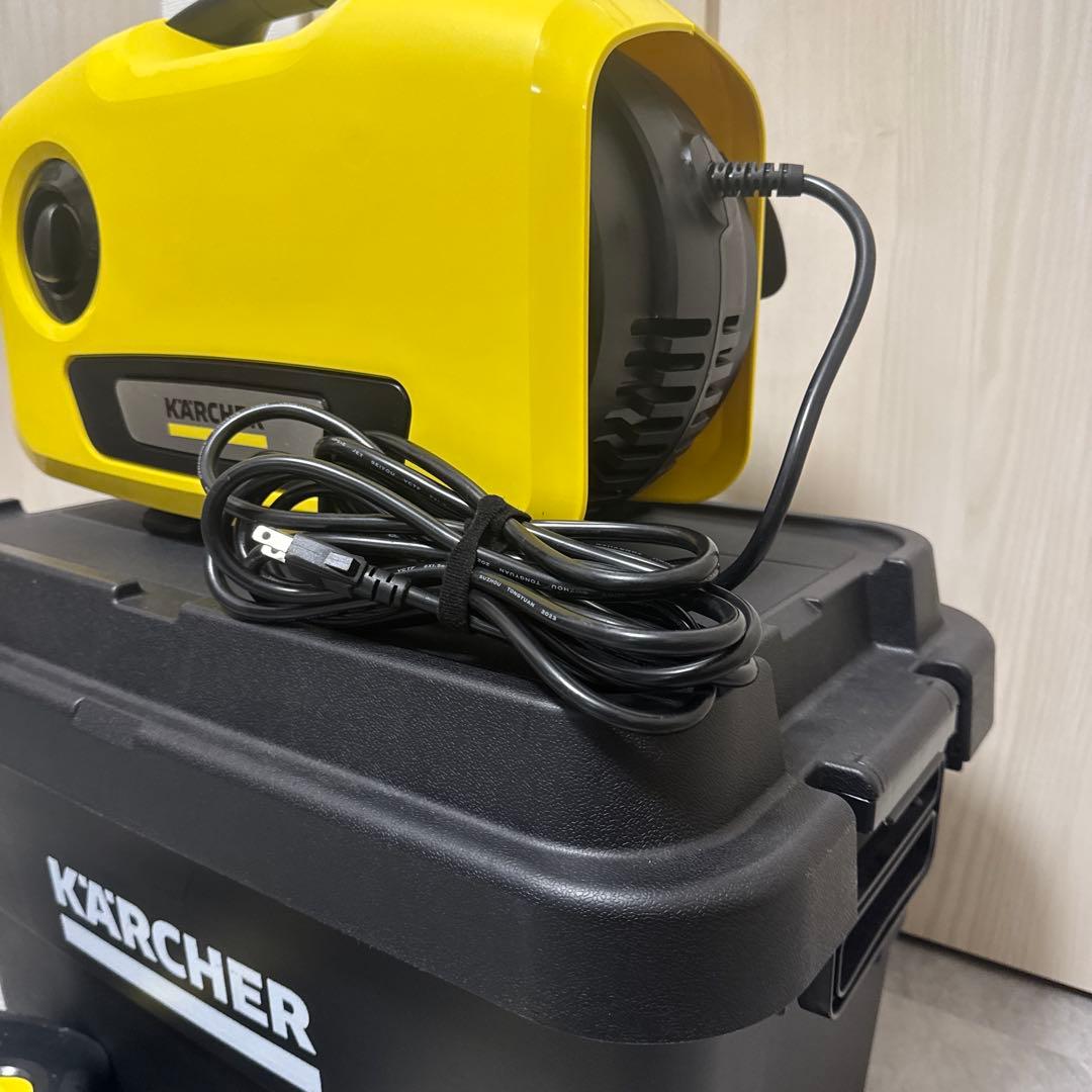 KARCHER ケルヒャー K2 サイレント 高圧洗浄機 洗剤 専用BOX付き
