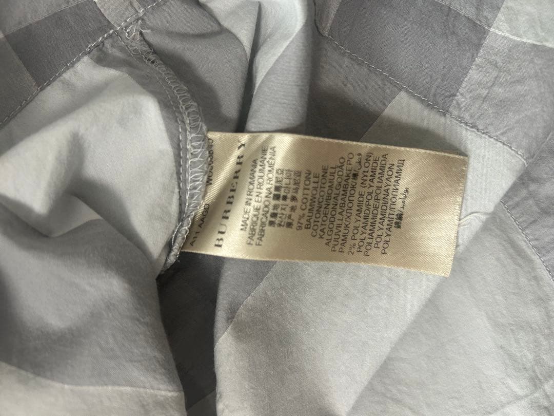 BURBERRY BRIT⭐︎バーバリーノバチェック プルオーバーシャツ XL