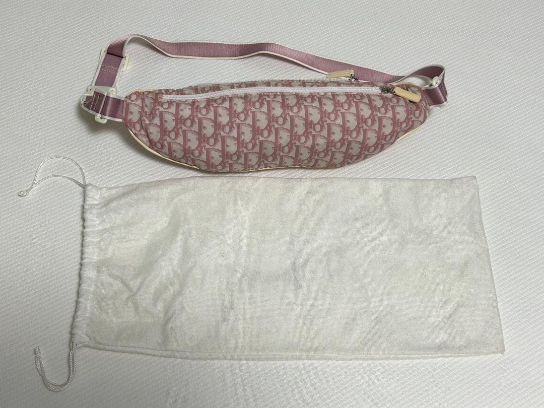 Dior トロッター NO2 ウエストバッグ カバン ボディバッグ ピンク