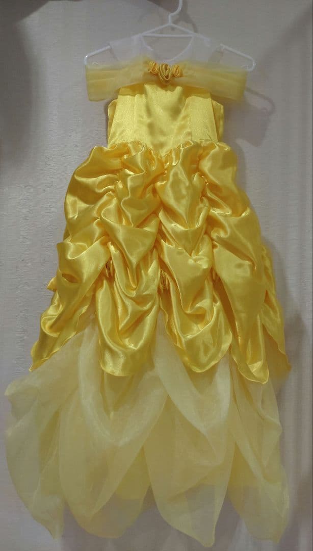 ビビディバビディブティック　美女と野獣　ベルドレスセット　130