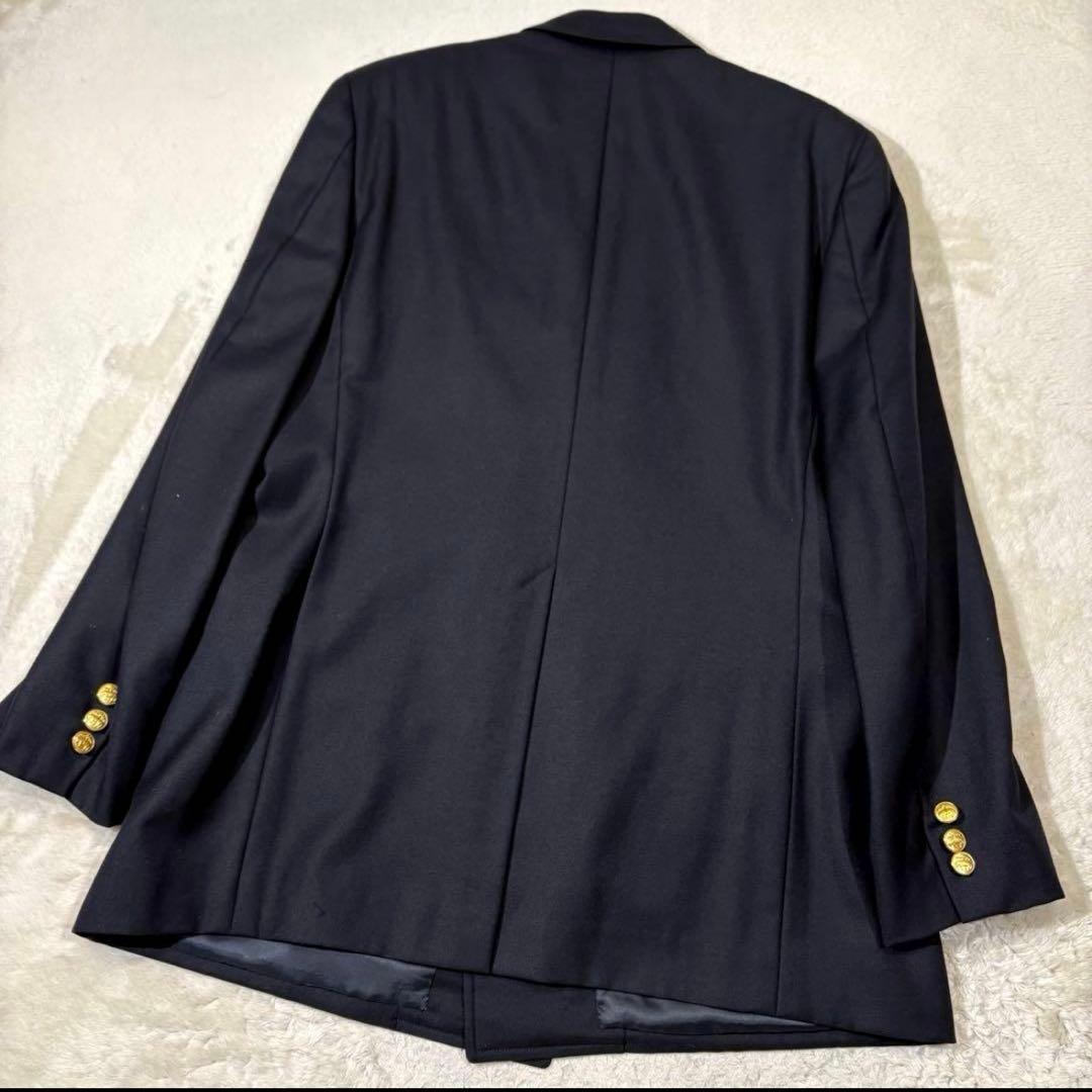 Brooks Brothers 紺ブレザー ダブルブレスト 金ボタン ウール L