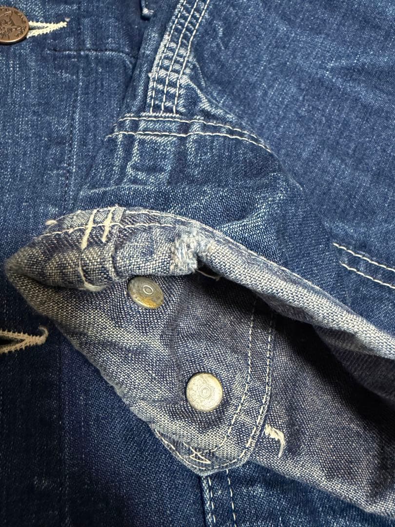 TCB Jeans Tabby's Jacketデニムカバーオール サイズ38