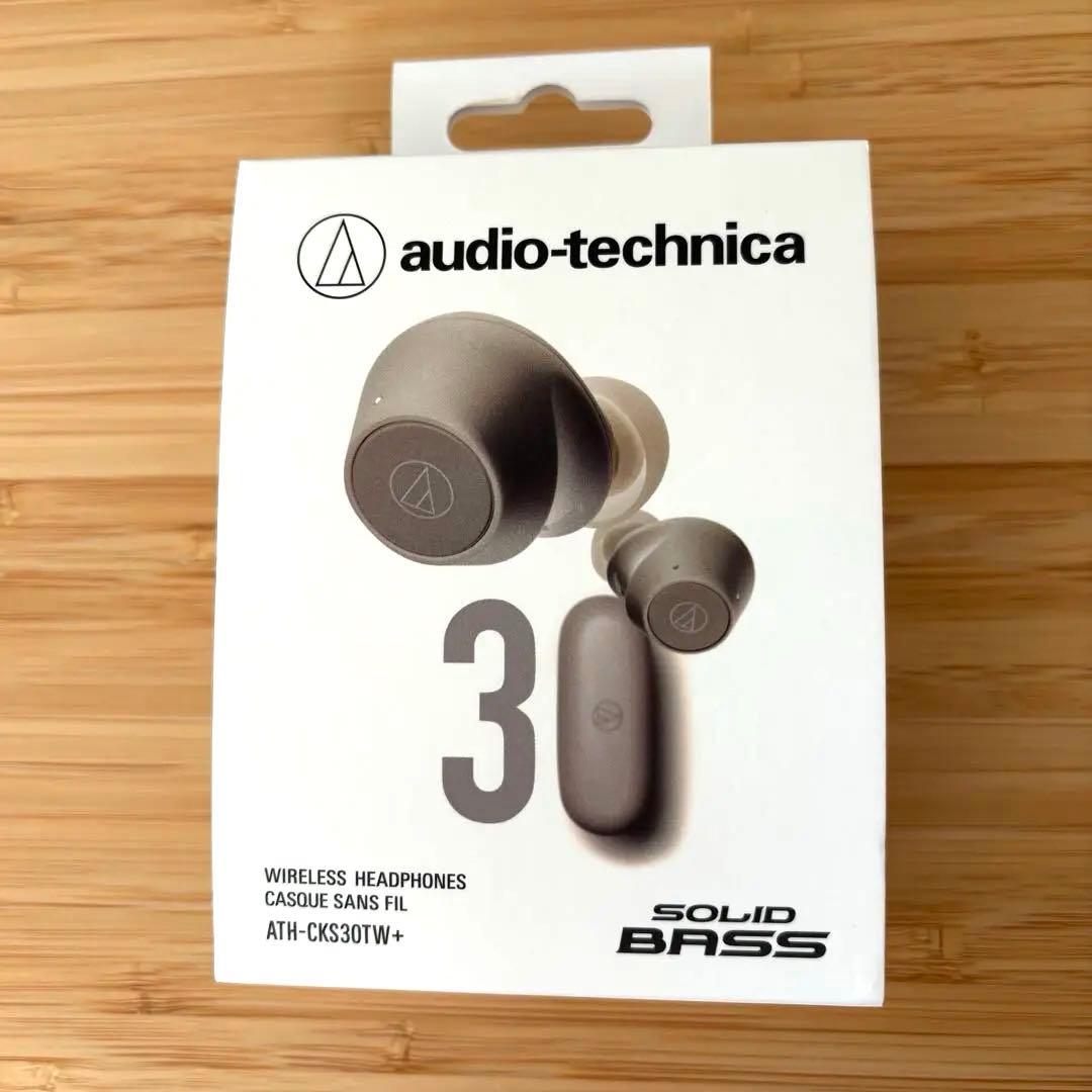 オーディオテクニカ　ath-cks30tw+ ライトベージュ
