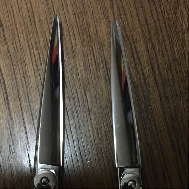 水谷 シザー 刈り込み(丸い方)&仕上げ(鋭い方)