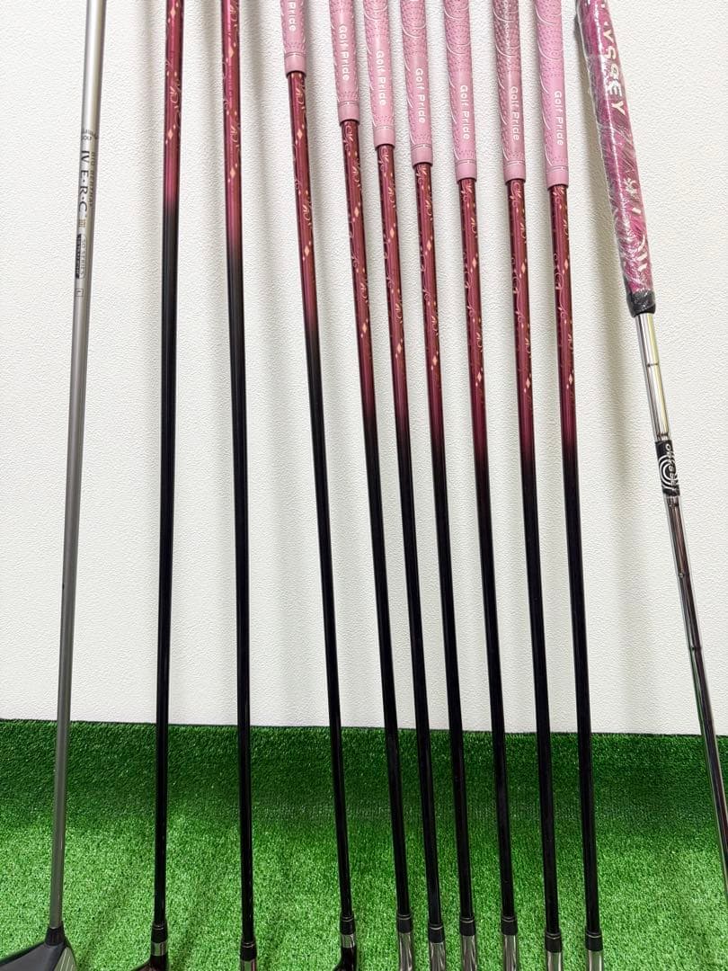 キャロウェイ マックテック 初心者 レディース ゴルフクラブセット ハーフ 一式