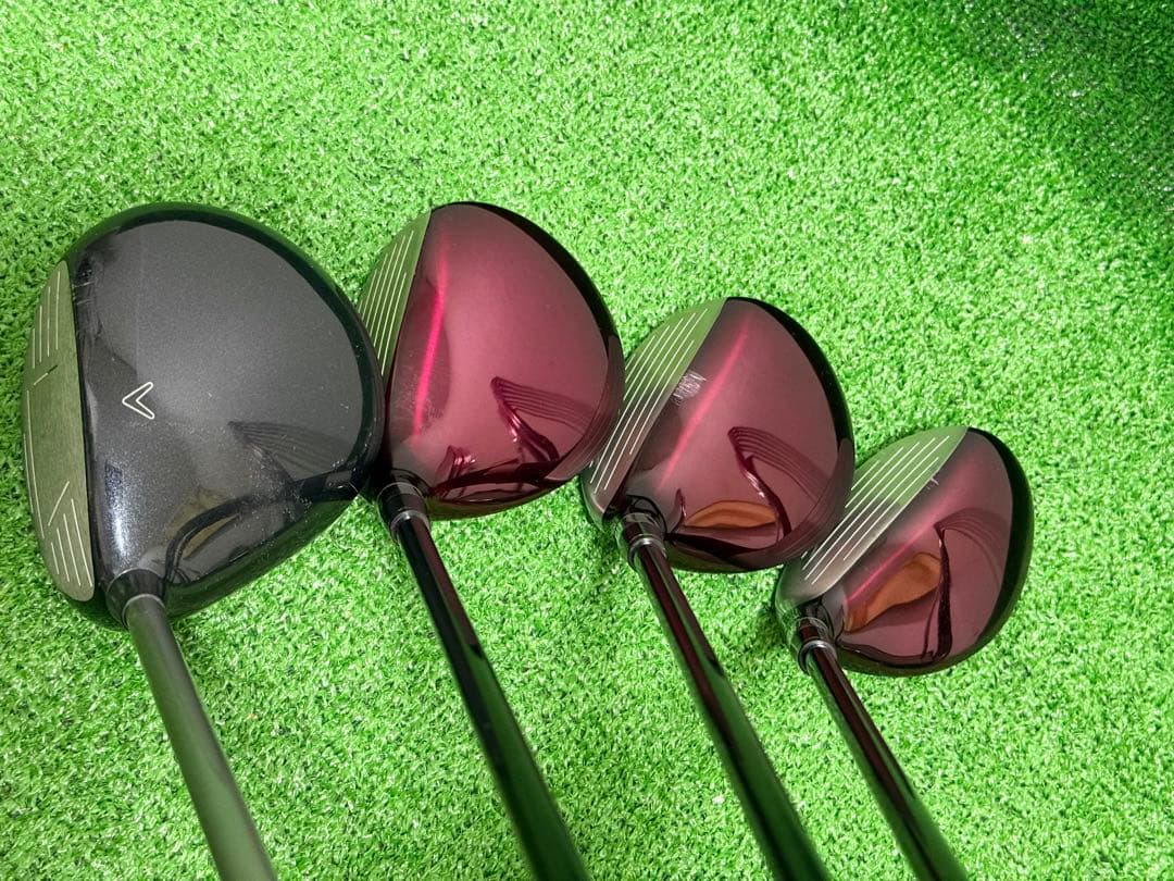 キャロウェイ マックテック 初心者 レディース ゴルフクラブセット ハーフ 一式