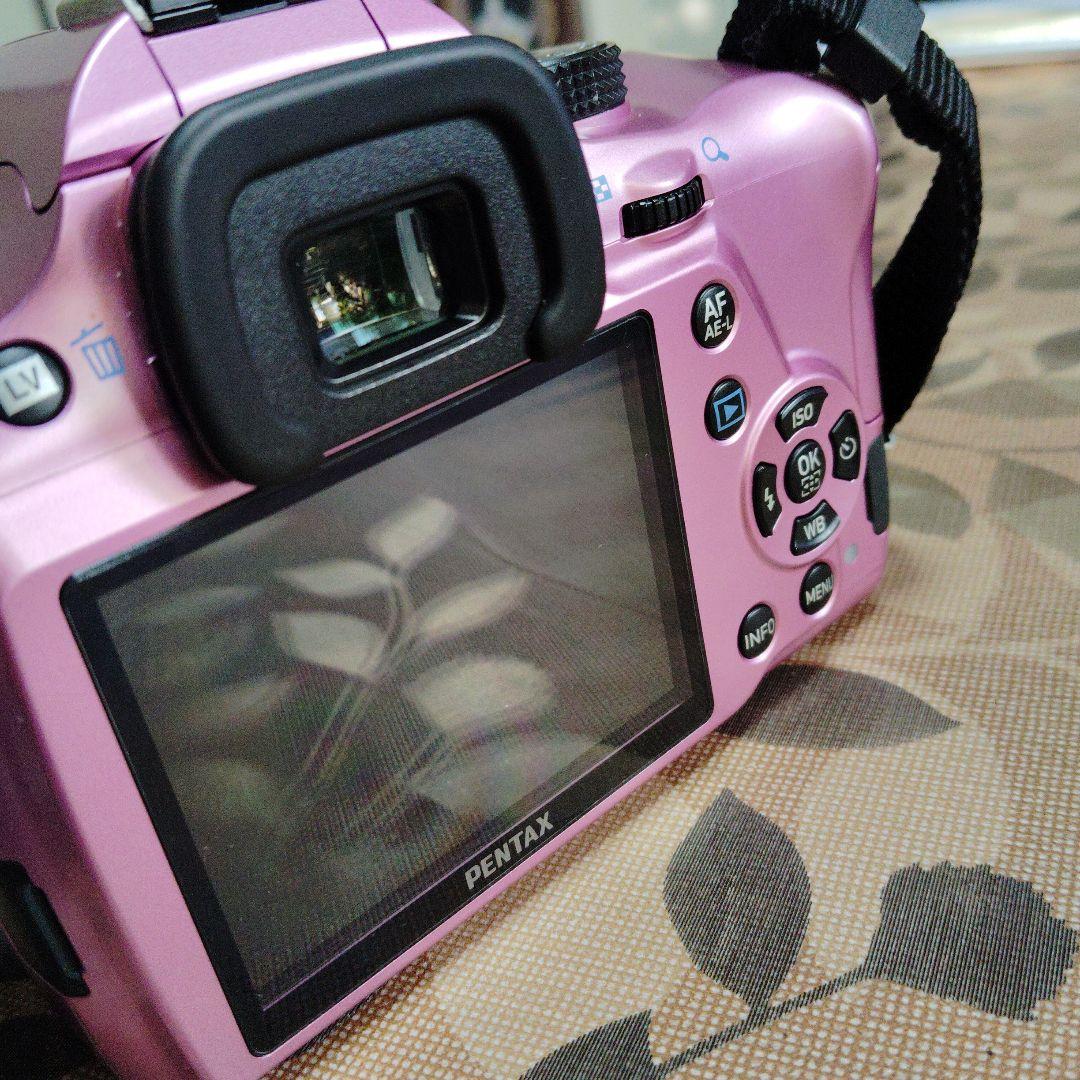 PENTAX K-50 ピンク 18-135mmレンズ付き