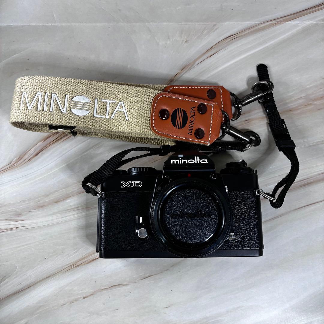 ミノルタ　XD 一眼レフ　付属品多数 ジャンク ケース　レンズ