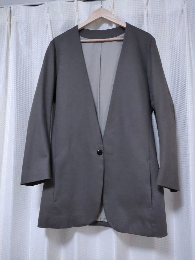 ミント　GERALD ERA　ノーカラージャケット