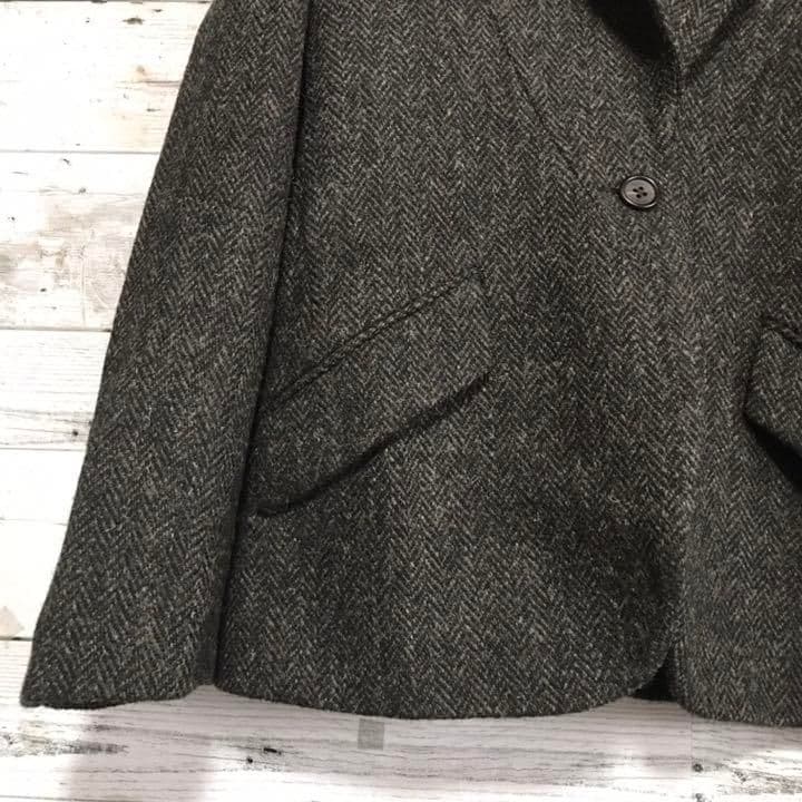 MARGARET HOWELL ハリスツイード ヘリンボーンテーラードジャケット
