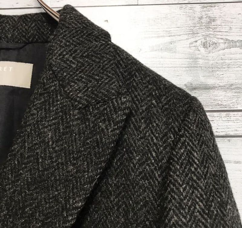 MARGARET HOWELL ハリスツイード ヘリンボーンテーラードジャケット