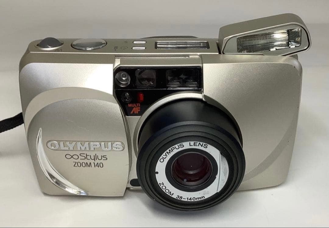 【完動品 美品】OLYMPUS μ【mju:】ZOOM 140 動作確認済