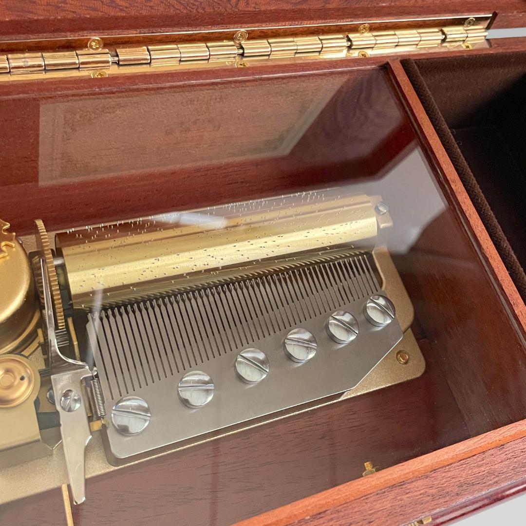 Sankyo【ORPHEUS】オルフェウス 50弁 マホガニー 木箱 オルゴール