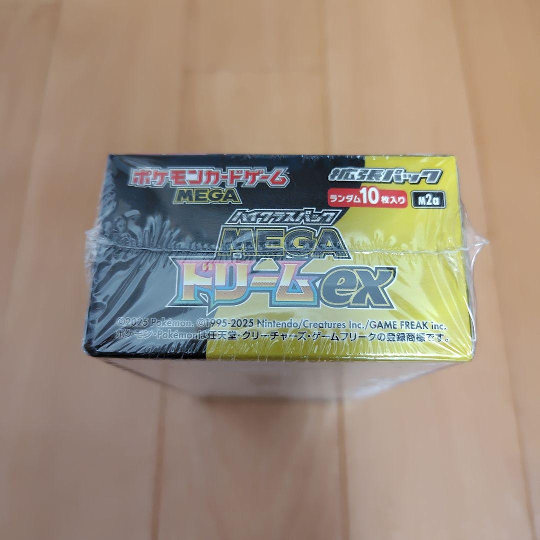 シュリンクあり ポケモンカードゲーム MEGAドリームEX 1BOX