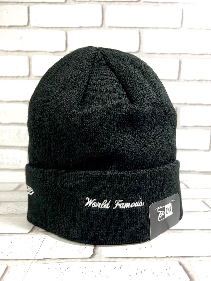 Supreme × New Era Box Logo Beanie ブラック