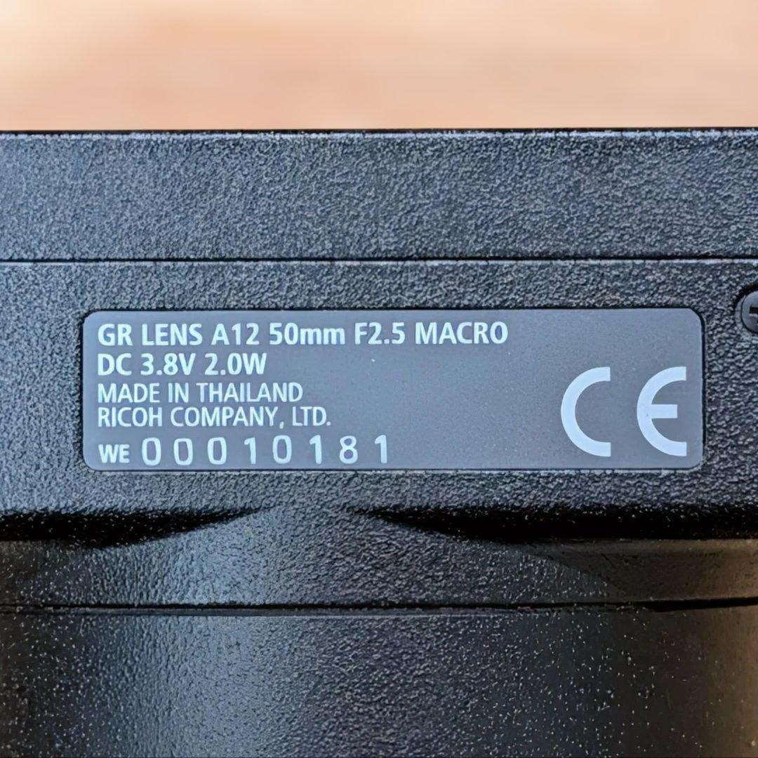 レンズ(単焦点) RICOH GXR A12 50mm F2.5 MACRO