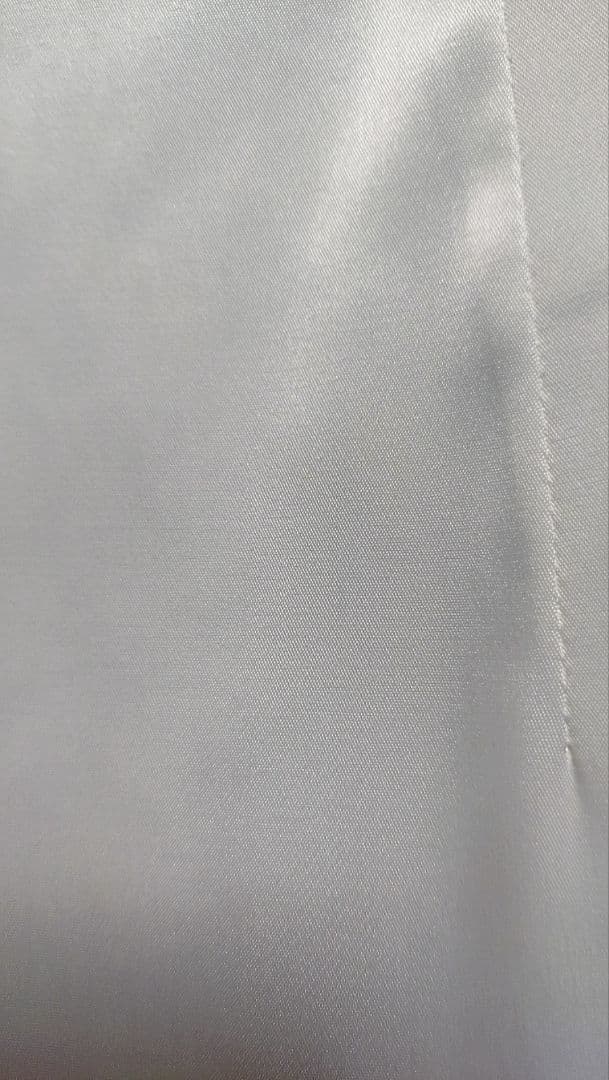 【エンジェルアール】レースラメサテンクロスリボンフロントフリルビジューミニドレス