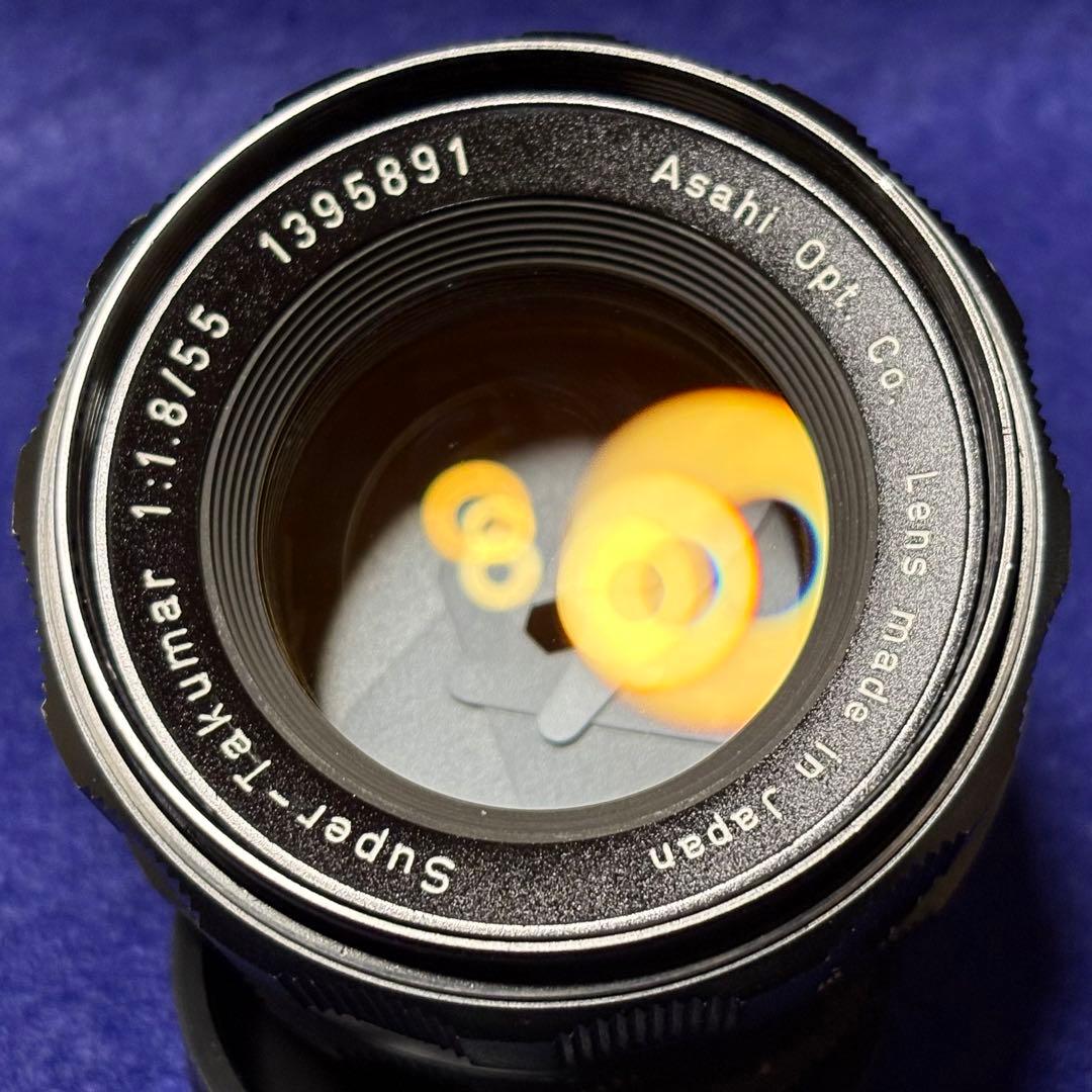 PENTAX Super Takumar 55mm f1.8 後期型 62103