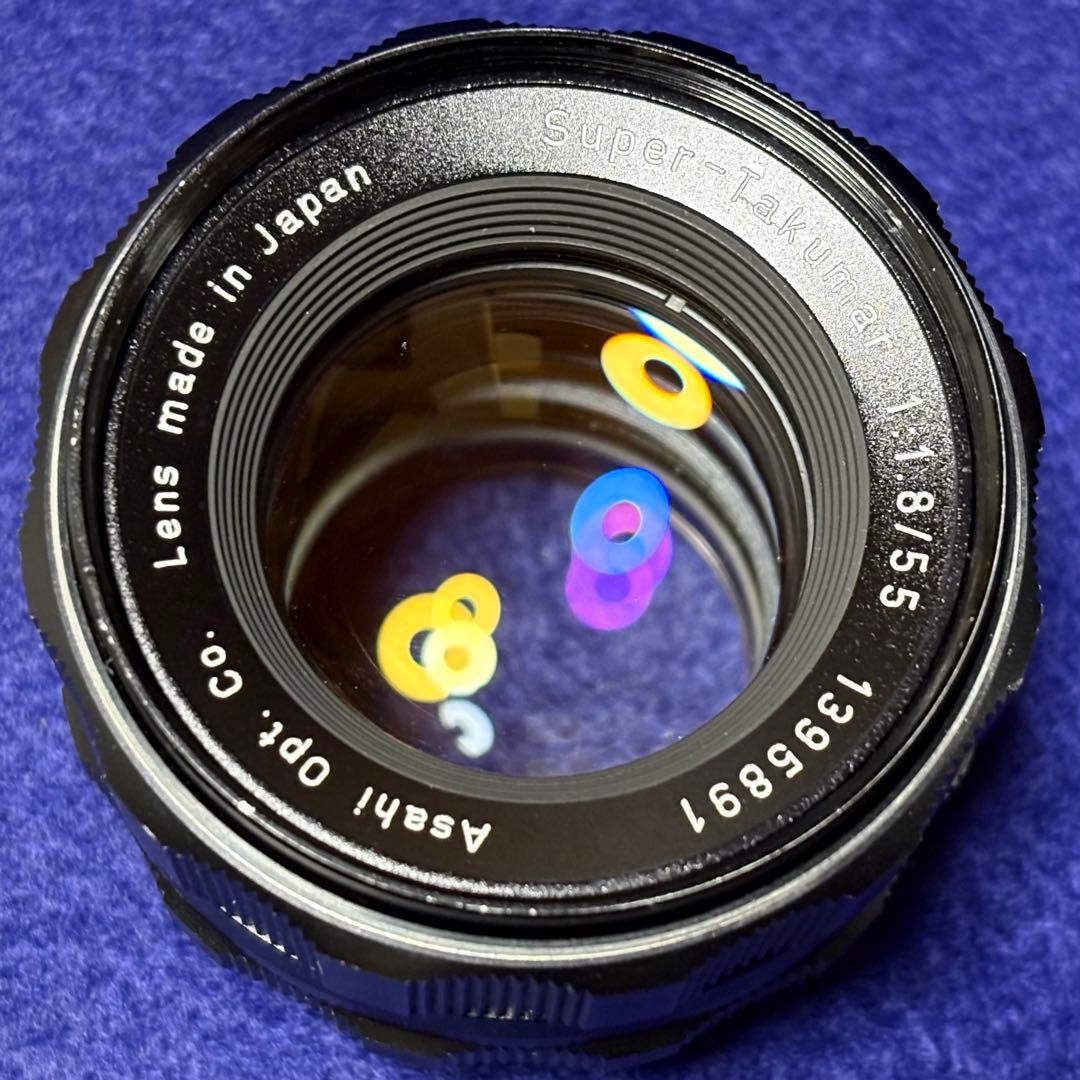 PENTAX Super Takumar 55mm f1.8 後期型 62103