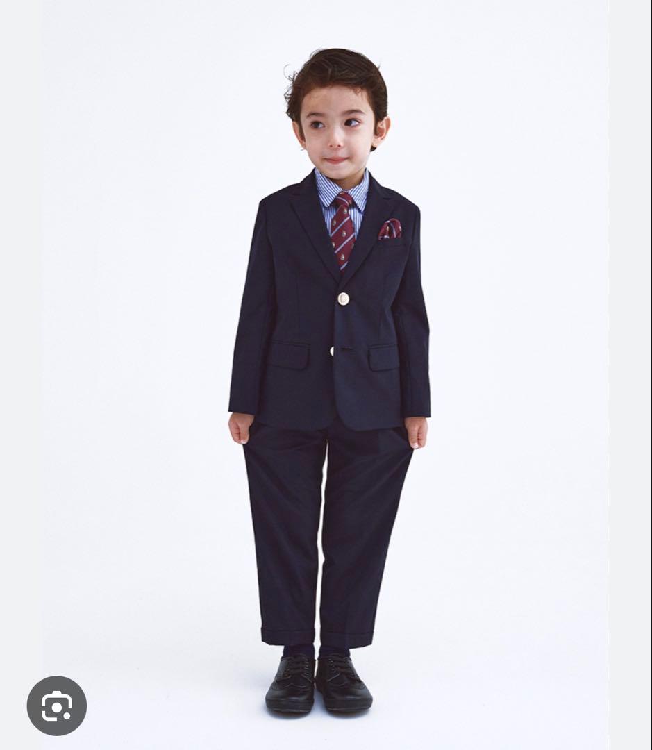 美品★green label relaxingフォーマル3点セット 130スーツ