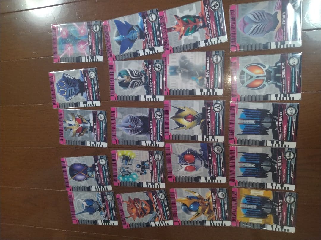 ３９枚コンプ＋１　csmディエンドライバー付属ライダーカード　仮面ライダー