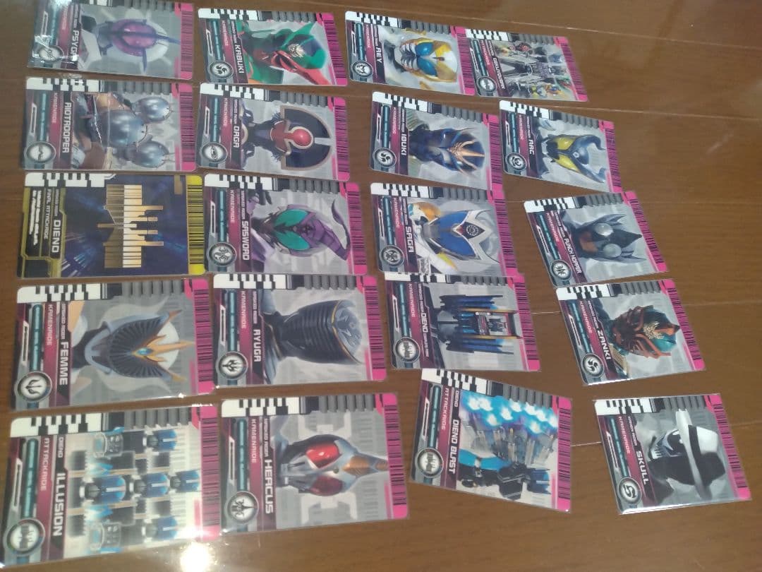 ３９枚コンプ＋１　csmディエンドライバー付属ライダーカード　仮面ライダー