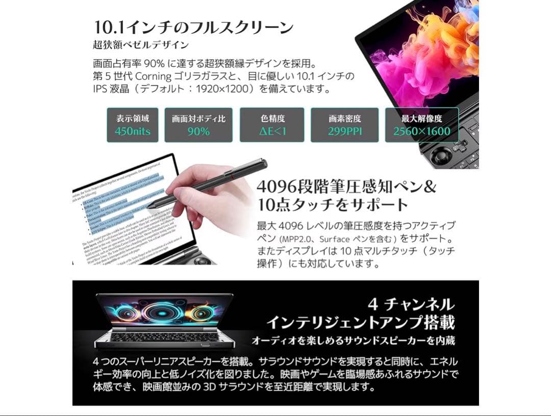 2025 Ryzen7 8840U/32GB+1TB Wi-Fi版