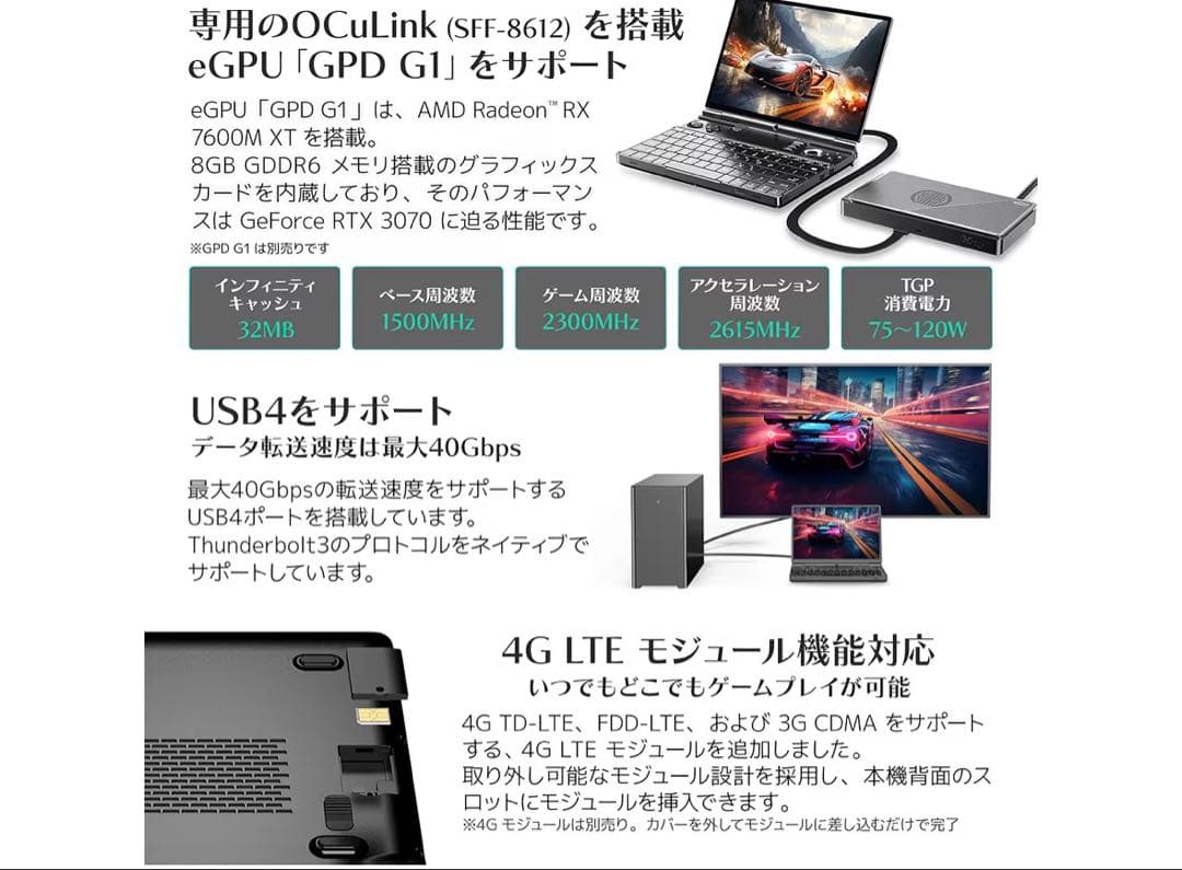 2025 Ryzen7 8840U/32GB+1TB Wi-Fi版